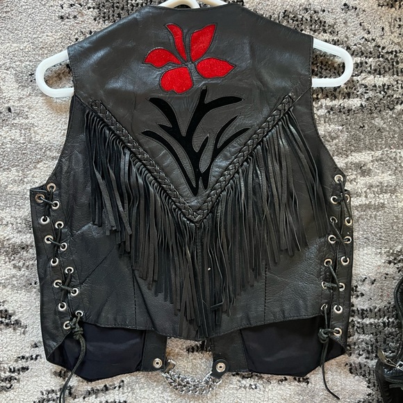 Female motorcycle jacket and vest - Picture 4 of 4